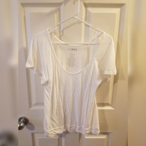 Thin short wide sleeve top